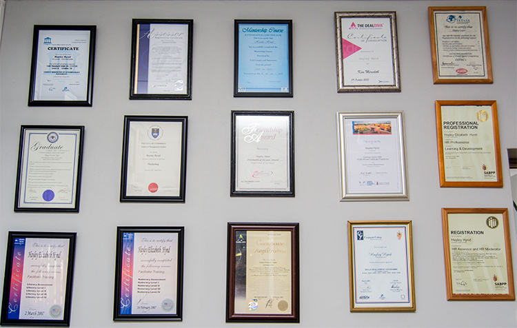 VCA Certificates | Human Resources Development